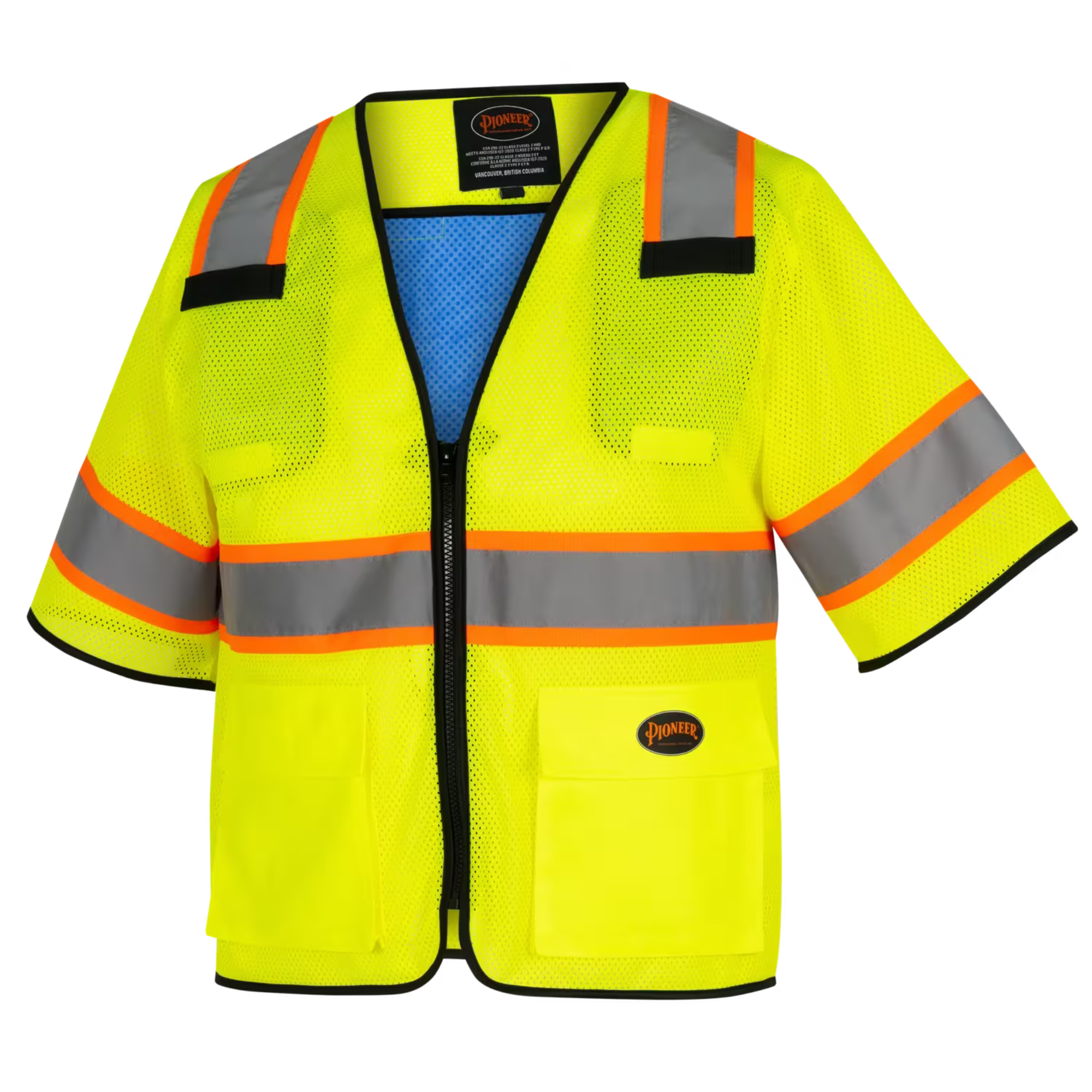 SureWerx Class 3 Short-Sleeved Safety Vest with Cooling Panels from Columbia Safety